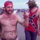 Illustration for article titled NASCAR Fan Shaves American Flag Into Chest Hair